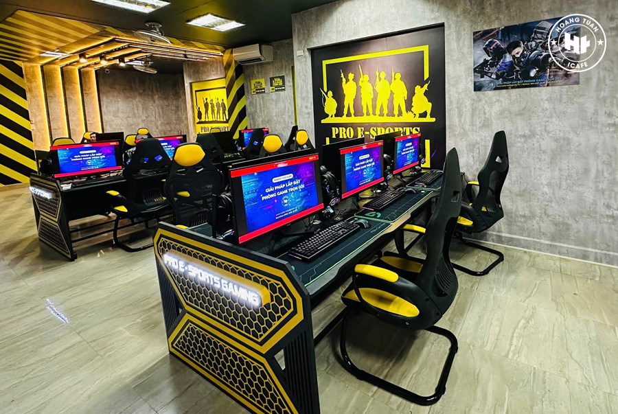 Lắp đặt trọn gói phòng net Pro E-sports Gaming tại Đình Thôn - Hà Nội