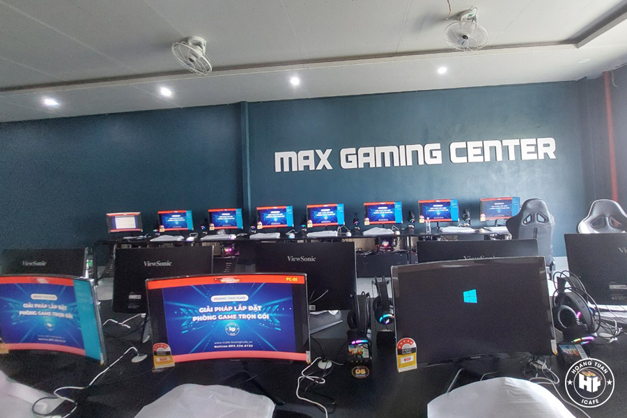 Hoàn thành lắp đặt trọn gói phòng net Max Gaming Center - Quảng Bình đúng dịp lễ lớn 30/04 - 01/05