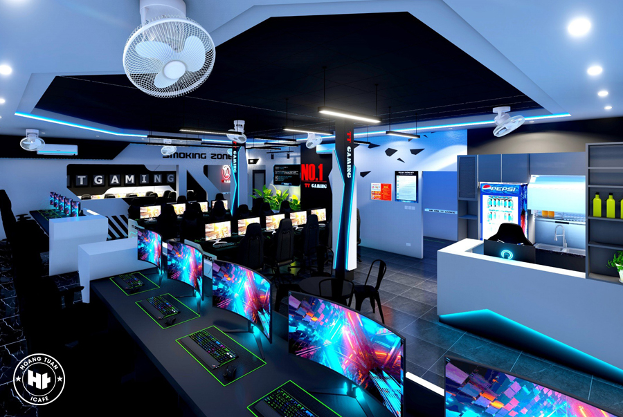 Hoang Tuan icafe lắp đặt trọn gói cyber game TT Gaming cực xịn sò tại ngoại thành Hà Nội