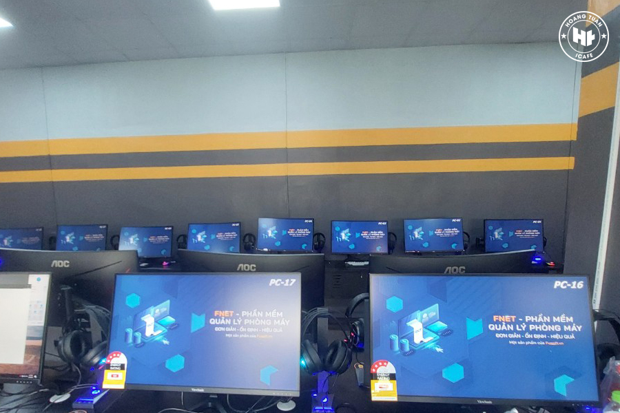Lắp đặt trọn gói phòng net 484 Gaming  tại Gia Lâm, Hà Nội