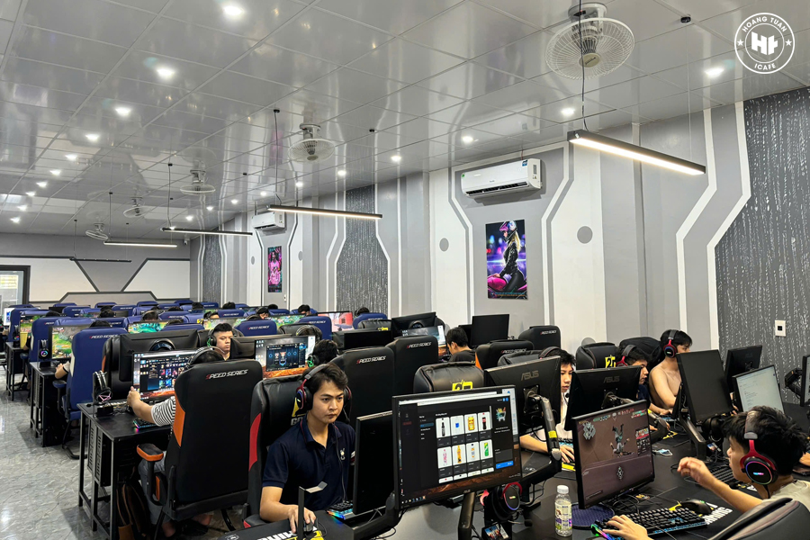 Lắp đặt trọn gói cyber game 2T Gaming - Thái Nguyên