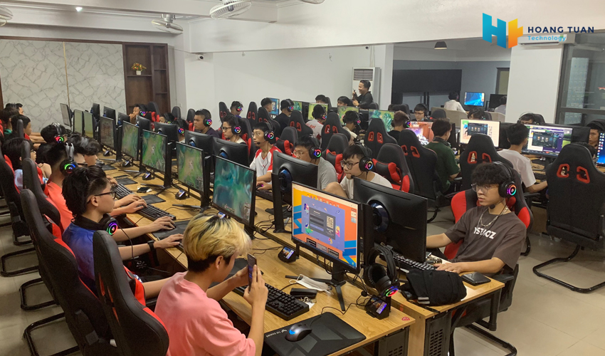 Lắp đặt trọn gói cyber game cao cấp tại Nam Định - Cyber game NDG Gaming Center 