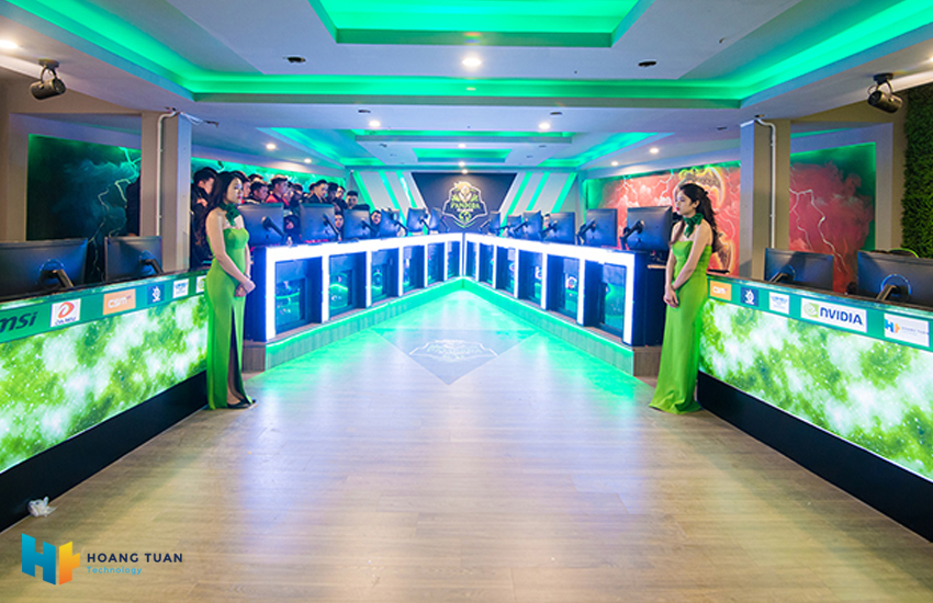 Lắp đặt trọn gói cyber game lớn nhất tại Hà Nội - Pandora Gaming Center 280PC