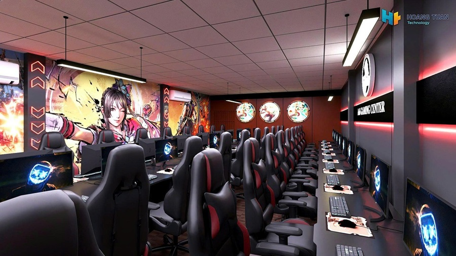Lắp đặt A66 Cyber Game – Tam Đảo 