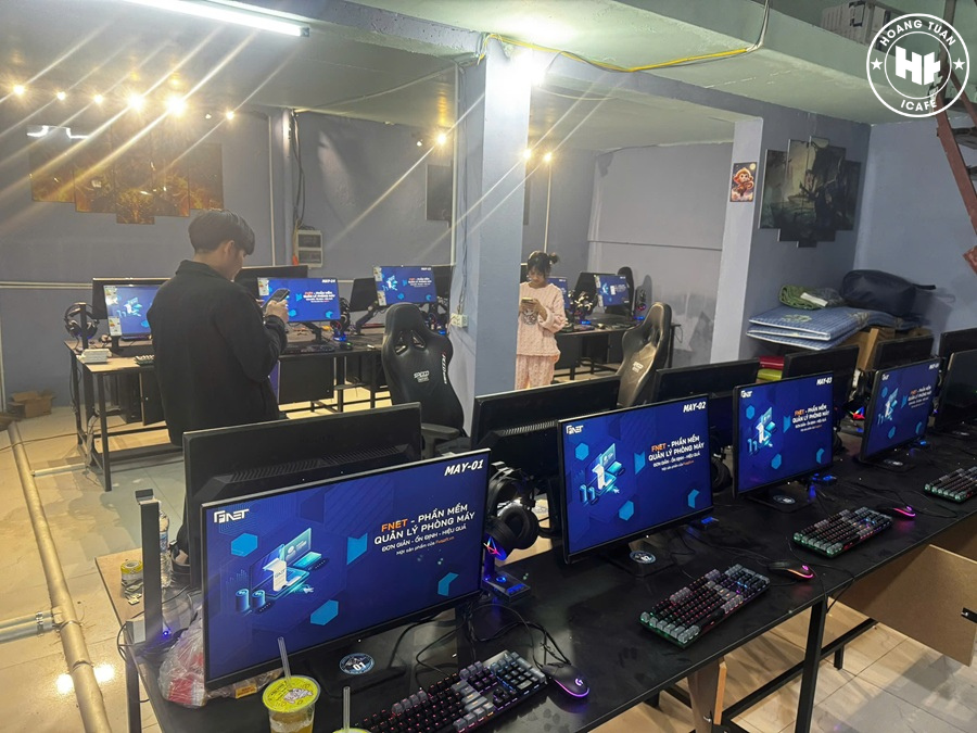 Lắp đặt phòng game G2 Gaming – Bắc Ninh với 24PC chuẩn cấu hình quốc dân 