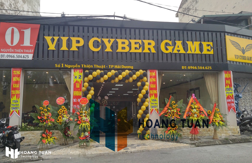 Lắp đặt trọn gói VIP Cyber Game Hải Dương