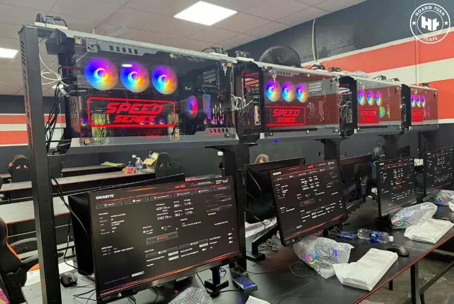  BR Gaming Long Biên – Cơ sở thứ 3 tiếp tục được lắp đặt bởi HoangTuanIcafe