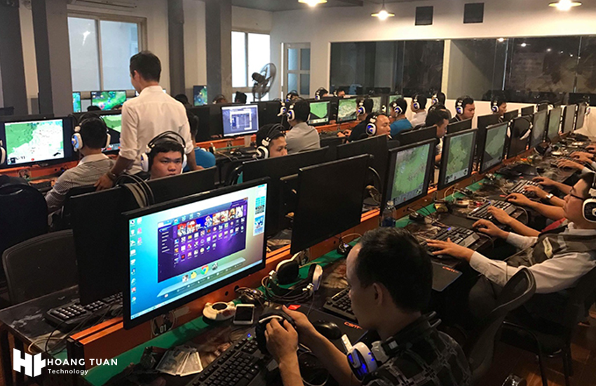 Lắp đặt trọn gói cyber game tại phố Nguyễn Chánh, Hà Nội - Game TV Station