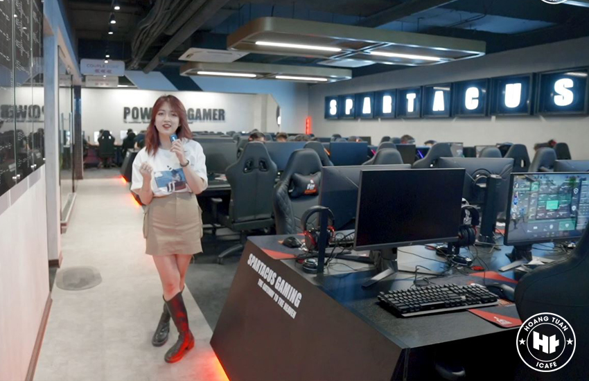 Khám phá cyber game cao cấp Spartacus Gaming Center - 146 Phạm Văn Đồng - Hà Nội cùng HOT tiktoker
