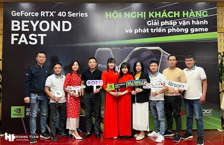 Hoang Tuan Technology - NVIDIA - GALAX tổ chức thành công hội nghị khách hàng icafe: “Giải pháp vận hành và phát triển phòng game”.