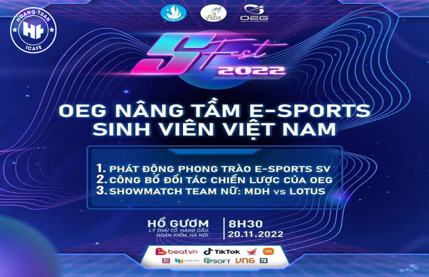 Hoang Tuan Technology đồng hành cùng chuỗi sự kiện S-Fest - Nâng tầm Esports sinh viên Việt Nam